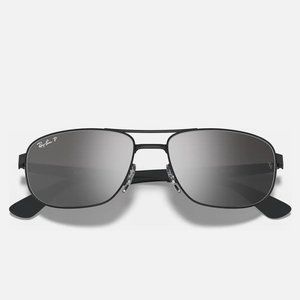 Ray-Ban Matte Black Sunglasses (NEW with case)